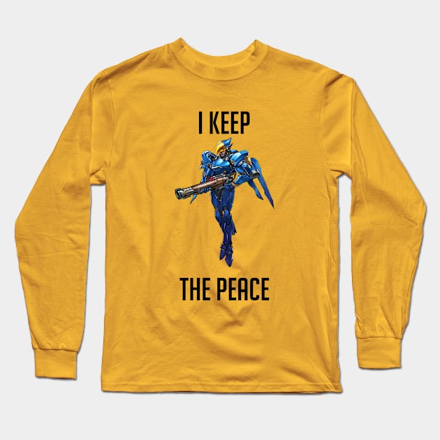 Pharah Keeps the Peace Long Sleeve T-Shirt by AliveLee